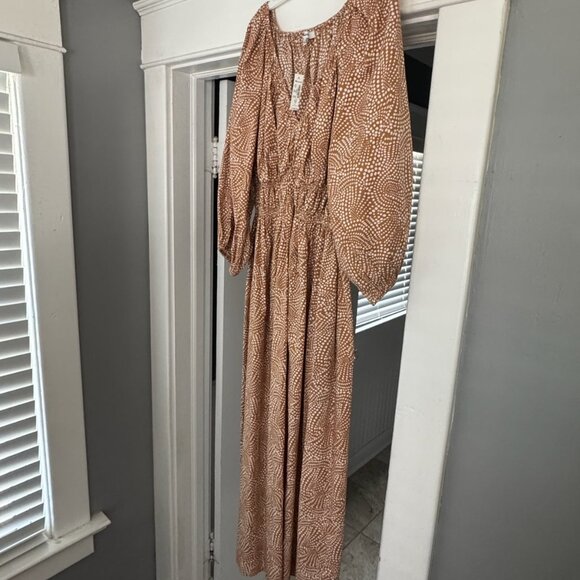 Madewell Balloon Sleeve Maxi- NEW w/ Tags! - Picture 7 of 8